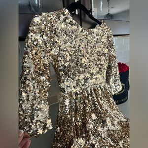 Sequins dress for a special occasion or holidays size 8